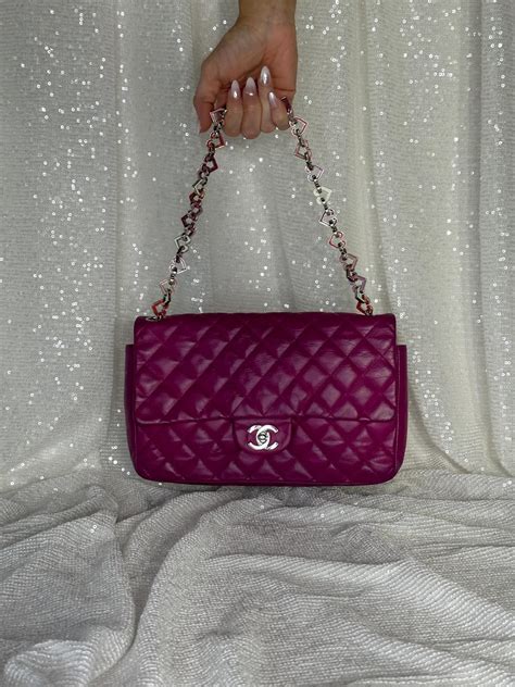 chanel valentine limited edition 2014 medium flap bag|Chanel Valentine Bag Collection for Spring 2014.